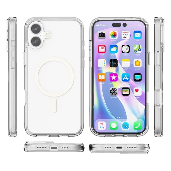 Mobilskal till iPhone 17 MagSafe - Transparent Transparent