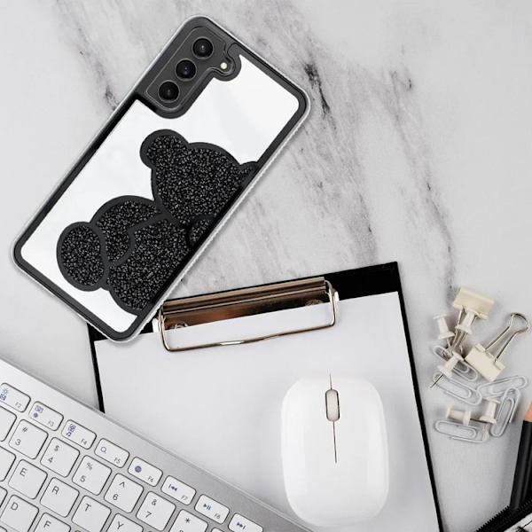 Telefontaske til Galaxy A16 5G Bamse - Sort Black