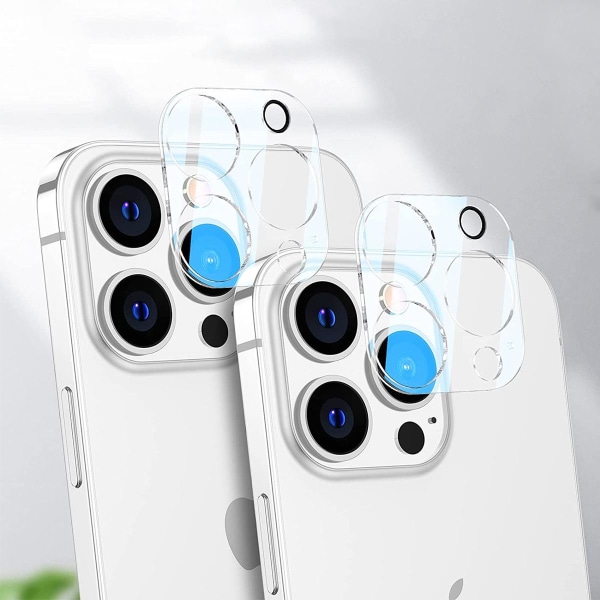 [2-PACK] Kameralinsebeskytter i hærdet glas iPhone 13 Pro Max