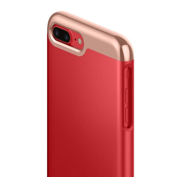 Caseology Savoy Taske Cover til Apple iPhone 7 Plus - Rød Red