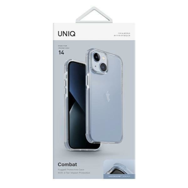 UNIQ iPhone 14 Plus Skal Combat - Blå
