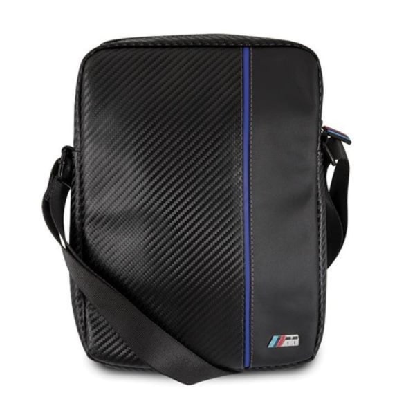 BMW Tablet 8 -tietokonekotelo Carbon Blue Stripe - musta
