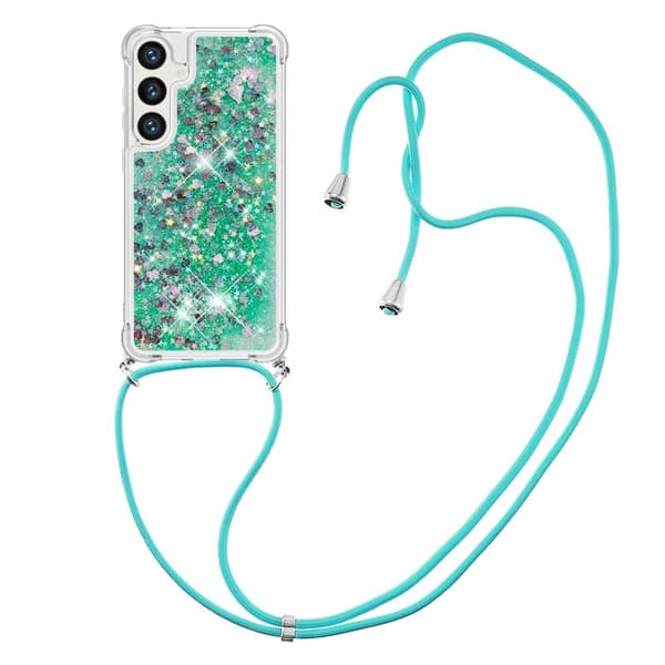 Mobilskal för Samsung Galaxy S26 Plus TPU med rem - Grön