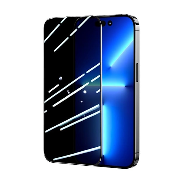 Joyroom iPhone 14 Plus Härdat Glas Skärmskydd Privacy 2.5D Svart