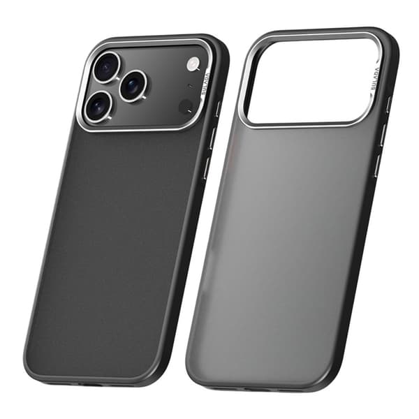 SULADA Mobilskal till iPhone 17 Pro Shockproof Matte - Titansvart Svart