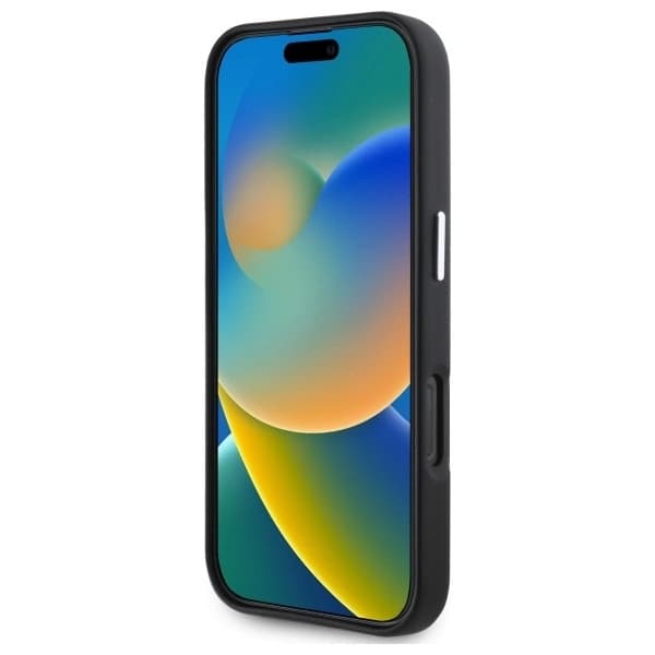 BMW Mobilskal till iPhone 16 Pro Smooth Full Wrapped Metal - Svart Black