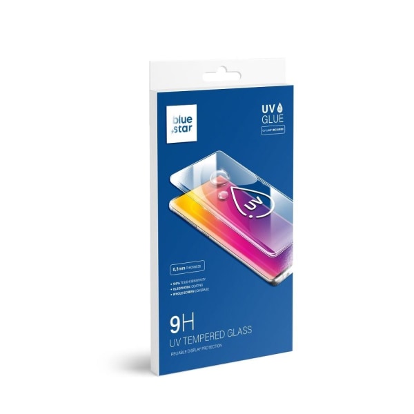 Blue Star UV karkaistu lasi näytönsuoja Samsung Galaxy S8 Plus -puhelimelle