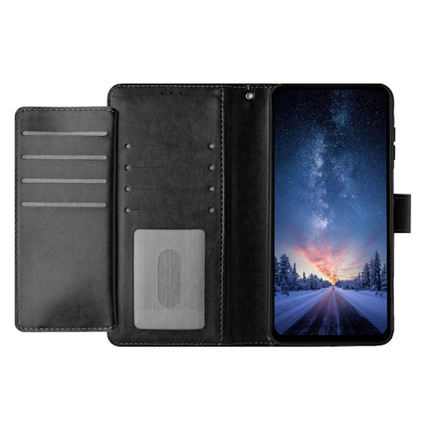 iPhone 17 Pro Max Plånboksfodral Folio - Svart Svart