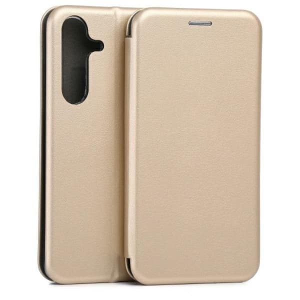 Beline Galaxy S25 Plus Punge Etui Magnetisk - Guld Guld