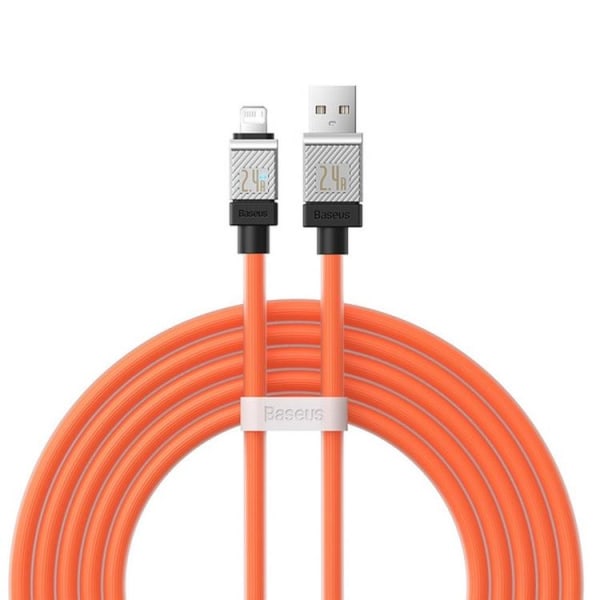 Baseus USB-A-Lightning-kaapeli 2 m CoolPlay - oranssi