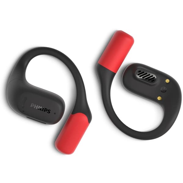 PHILIPS In-Ear Hovedtelefoner Sport IP54 - Sort/Rød Röd