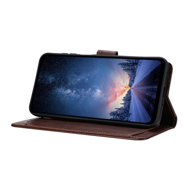iPhone 17 Pro Plånboksfodral Folio - Coffee Brun