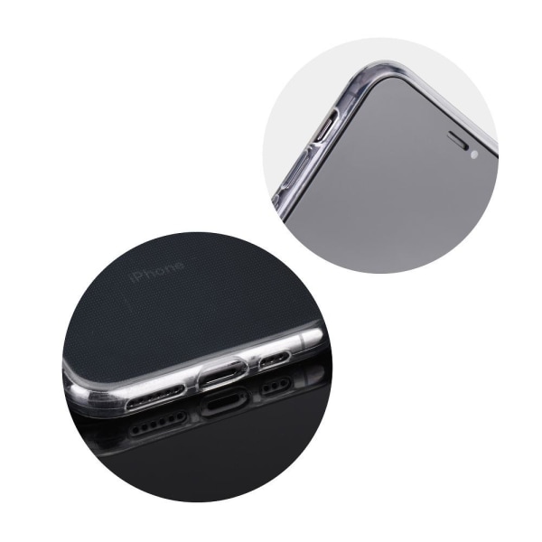 Ultraohut 0,5 mm silikonikuori iPhone X:lle