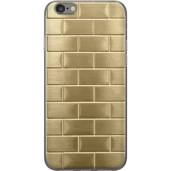 Mobilcover til Apple iPhone 6s med Gyldne Mursten