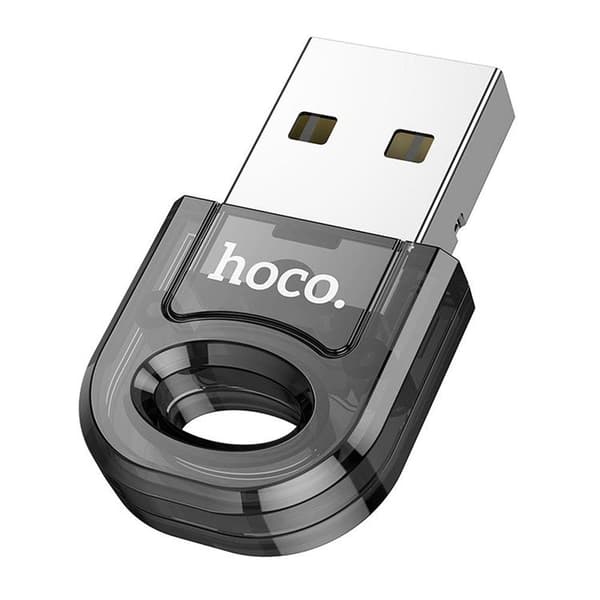 Hoco Adapter USB-A Bluetooth UA28 - Transparent Svart Svart