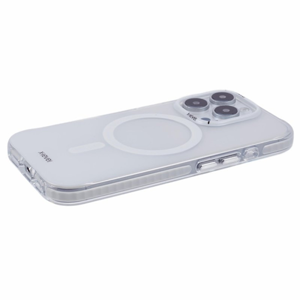 X-LEVEL Mobilskal till iPhone 16 Pro MagSafe TPU Gradient Vit