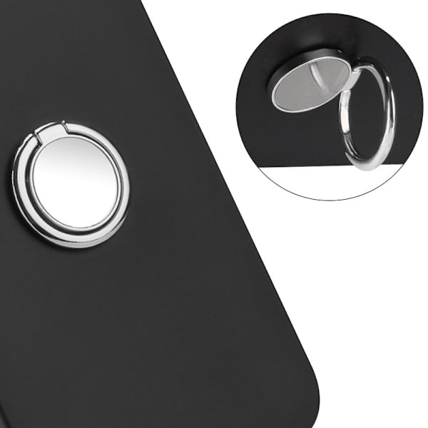 Mobilskal för Samsung Galaxy S26 Ring Kickstand TPU - Silver