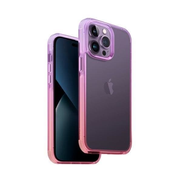 UNIQ iPhone 14 Pro Max Skal Combat Duo - Lila/Rosa Rosa