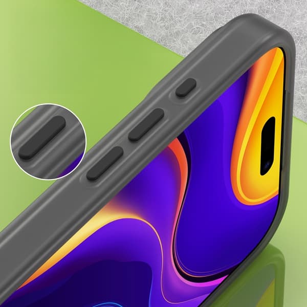 Mobilskal till iPhone 17 Pro Max MagSafe Abrasive - Matte Svart Svart