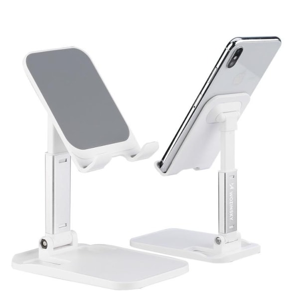 Wozinsky Mobilhållare Skrivbord Ställ Foldable - Vit