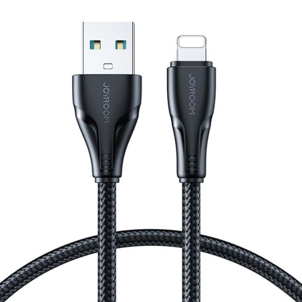 Joyroom USB-A Til Lightning Kabel 0,25 m - Sort
