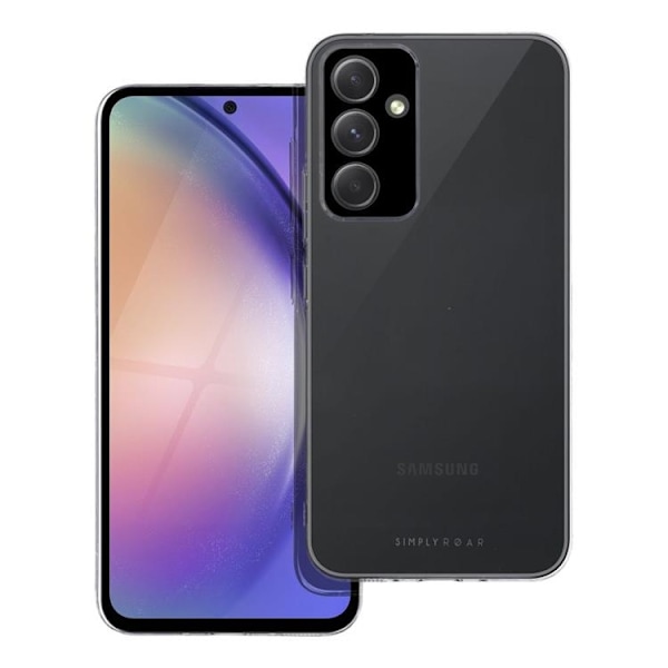 Roar Galaxy A34 5G Mobilskal Pure Simple Fit - Clear