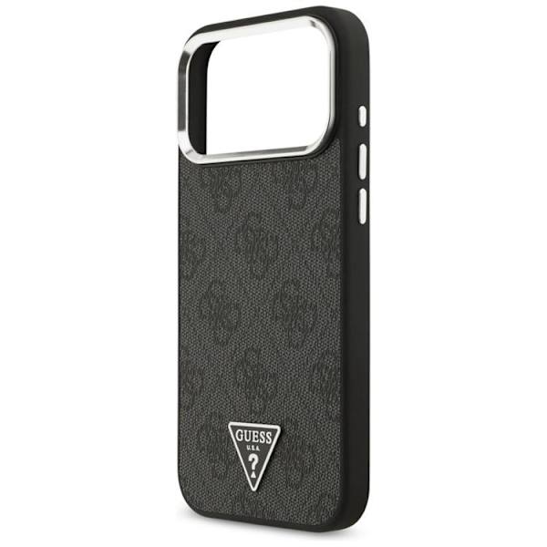Guess Mobilskal till iPhone 17 Pro Max MagSafe 4G Triangle Logo - Silver Silver
