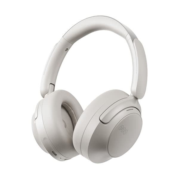 QCY Trådlös Hörlurar On-Ear H3S med Noise Cancellation - Vit