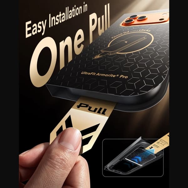 ESR Härdat Glas Skärmskydd för iPhone 18 Pro Max Armorite Pro Ultrafit