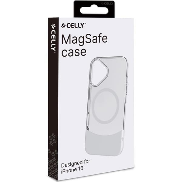 Celly Mobilskal till iPhone 16 MagSafe Magdual - Vit
