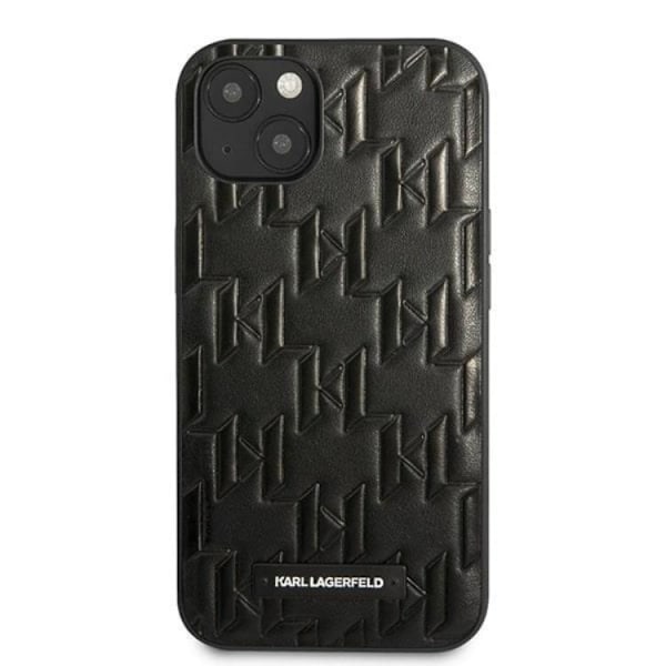 Karl Lagerfeld iPhone 13 mini Skal Monogram Plaque - Svart Svart