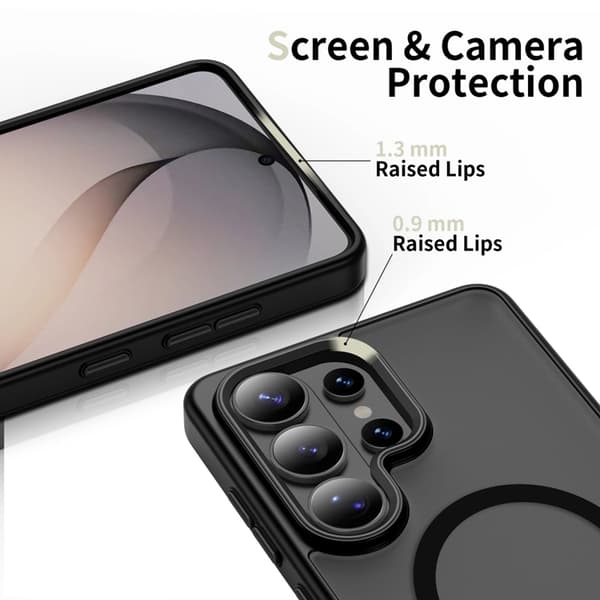 Tech-Protect Telefontaske Til Galaxy S26 Ultra Magsafe Magmat - Mat Sort Svart