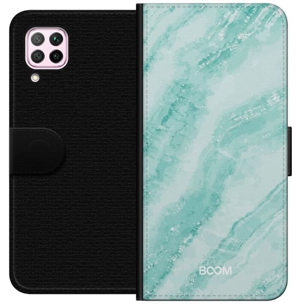 Plånboksfodral till Huawei P40 lite med Mint Marble