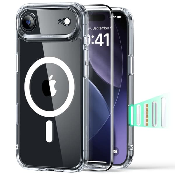 ESR Mobilskal till iPhone Air Magsafe Classic Hybird - Clear Transparent