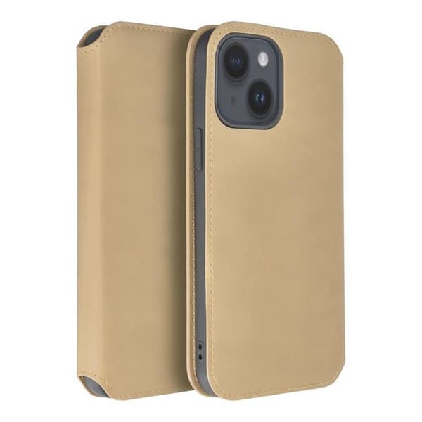 iPhone 16 Plus Pung Taske Dobbelt Lomme - Guld Guld