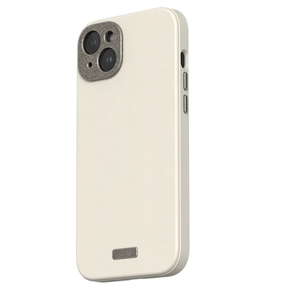 Moshi iPhone 15 Plus Mobilskal Magsafe Napa - Äggtoddy Vit
