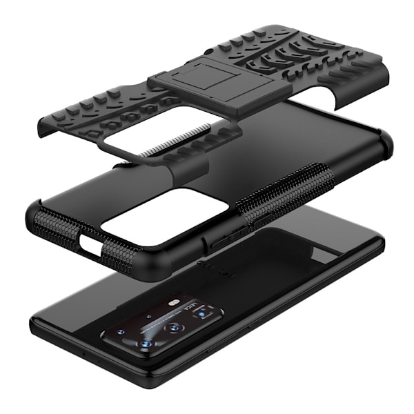 Tyre Kickstand mobilskal till Huawei P40 Pro - Svart Svart