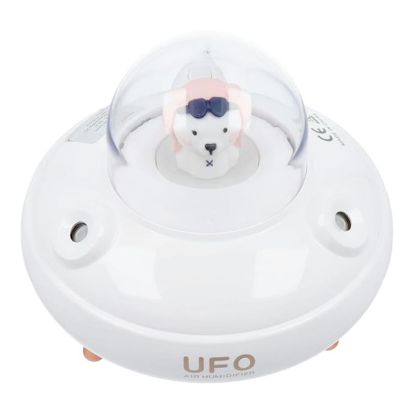 Aromaterapimaskin Luftfuktare/Diffusor UFO - Vit