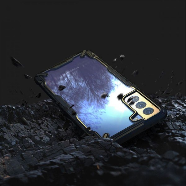 RINGKE Fusion X matkapuhelinkuori Galaxy S21 Black -puhelimelle Black
