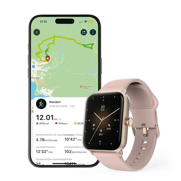HAMA Smart ur 6010 rosa guld