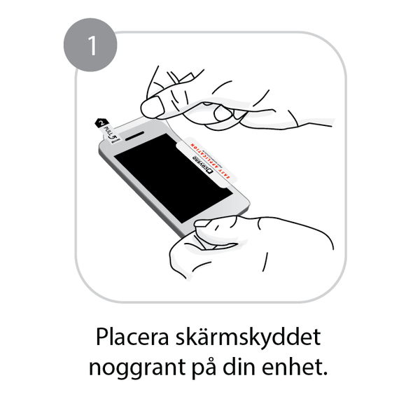 CoveredGear Clear Shield skärmskydd till Huawei Honor 7 Lite