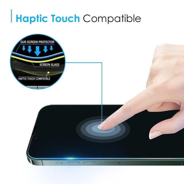 [1-PACK] iPhone 14 Pro Hærdet Glas Skærmbeskytter - Klar Transparent
