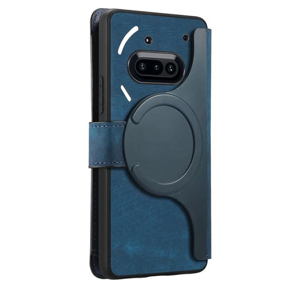 CASENEO Plånboksfodral för Nothing Phone (3a) - Konstläder - Blå