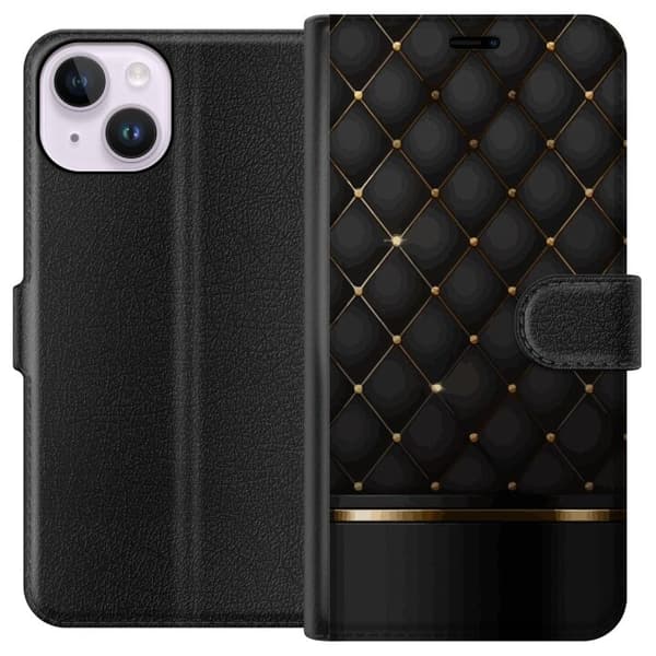 Plånboksfodral till Apple iPhone 14 med Luxury Opulence