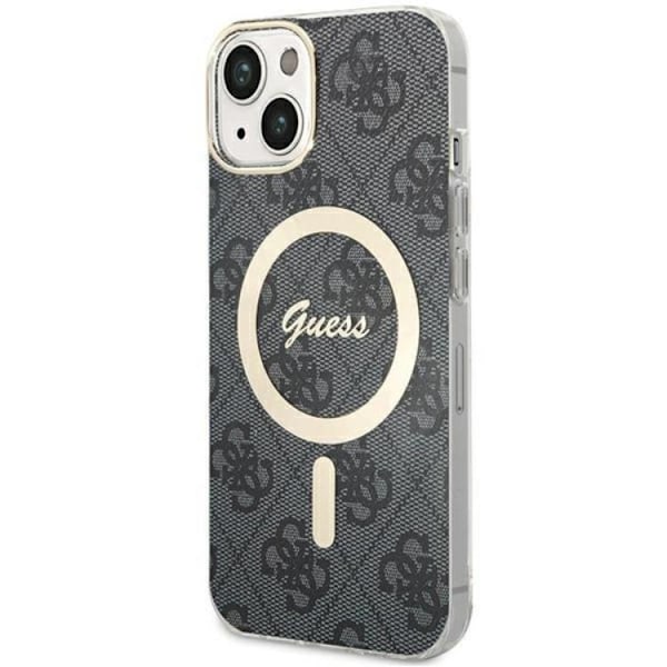 Guess iPhone 15 Mobilskal Magsafe IML - Svart Svart