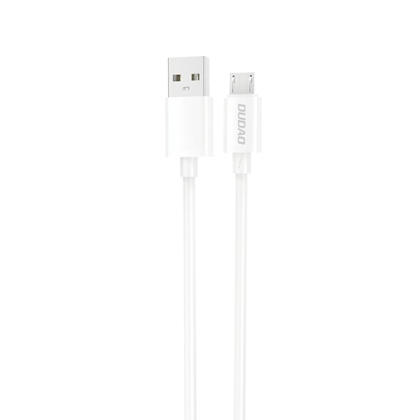 Dudao Kabel USB-A till Micro-USB 5A 1m L4SM - Vit Vit