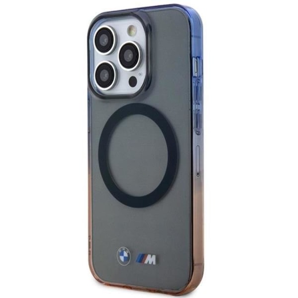 BMW iPhone 14 Pro Mobile Case Magsafe Gradient Puskuri - harmaa