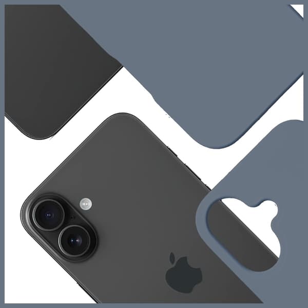 3MK Mobilskal till iPhone 16 MagSafe Silikon Hardy - Ultramarin