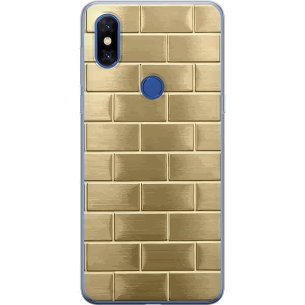 Mobilskal till Xiaomi Mi Mix 3 med Gyllene Murstenar
