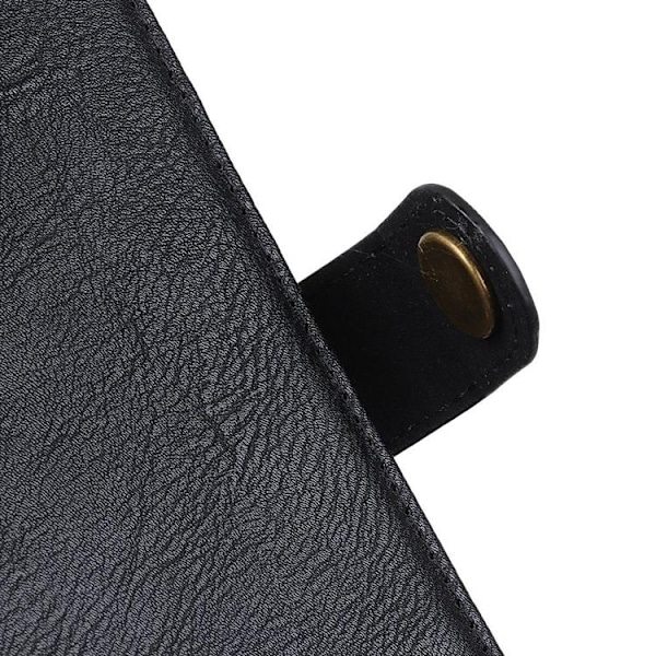 KHAZNEH OnePlus 10T 5G Plånboksfodral PU Läder - Svart Svart